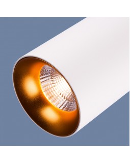 Подвесной светильник Elektrostandard DLS021 9+4W 4200К белый матовый/золото-foto4
