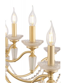 Подвесная люстра Freya FR2009PL-12G-foto10