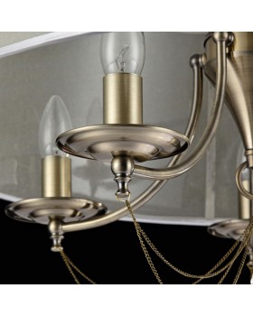 Подвесная люстра Freya FR2908-PL-05C-BZ-foto4