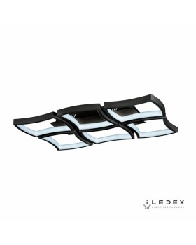 Накладной светильник iLedex 8196-6-X-T BK-foto3