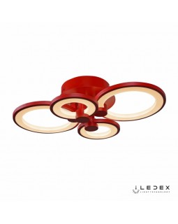 Накладная люстра iLedex A001/4 Red-foto3