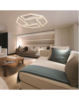 Накладной светильник iLedex 8302-720x720-X-T WH-foto4