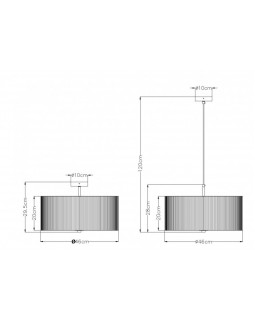 Подвесная люстра ARTE Lamp A1021SP-5SS-foto4