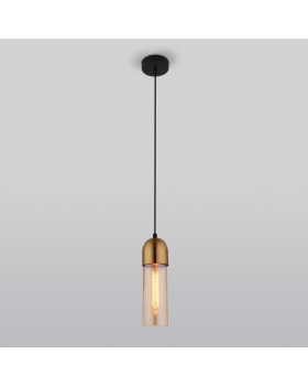 Подвесной светильник Eurosvet 50180/1 янтарный-foto2