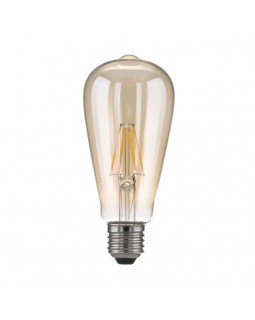 Светодиодная лампа Elektrostandard Classic FD 6W 3300K E27 (ST64 тонированный) (BLE2707)-foto2