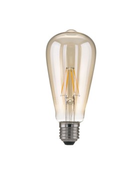 Светодиодная лампа Elektrostandard Classic FD 6W 3300K E27 (ST64 тонированный) (BLE2707)-foto2