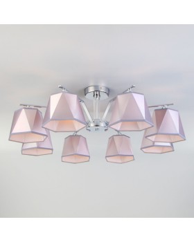 Люстра на штанге Eurosvet 60076/8 хром-foto2