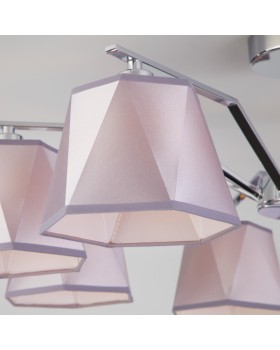 Люстра на штанге Eurosvet 60076/8 хром-foto4