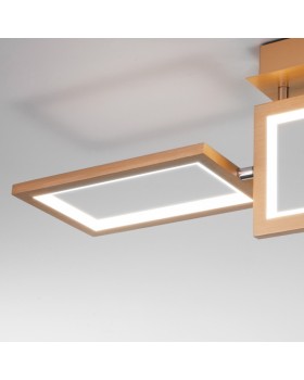 Накладной светильник Eurosvet 90223/3 матовое золото-foto4