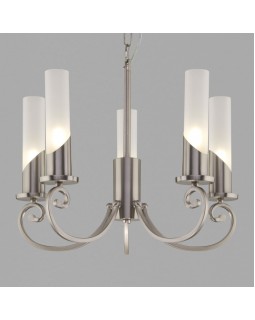 Подвесная люстра Eurosvet 60117/5 никель-foto2