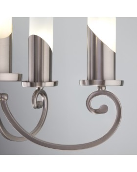 Подвесная люстра Eurosvet 60117/5 никель-foto3