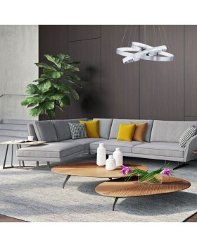 Подвесная люстра Eurosvet 90276/3 хром Smart-foto2