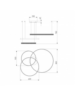 Подвесная люстра Eurosvet 90275/3 медный Smart-foto8