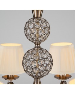 Подвесная люстра Eurosvet 60089/8 античная бронза-foto3