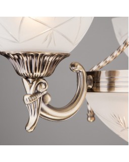 Подвесная люстра Eurosvet 60006/6 античная бронза-foto3