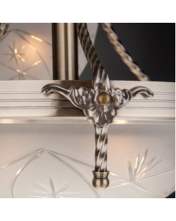 Подвесная люстра Eurosvet 60006/6 античная бронза-foto4