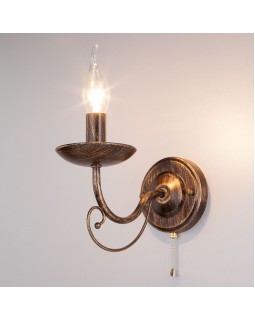 Бра Eurosvet 22404/1 черный с золотом-foto2