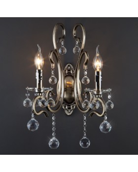 Бра Eurosvet 12505/2 античная бронза Strotskis-foto3