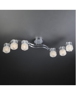 Люстра на штанге Eurosvet 3222/6 хром Strotskis-foto3