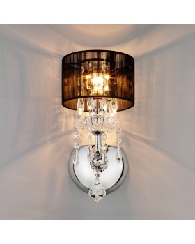 Бра Eurosvet 2045/1 хром/черный-foto3