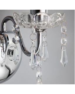 Бра Eurosvet 2045/1 хром/черный-foto4