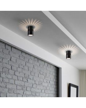 Накладной светильник Elektrostandard DLS026 7W 4200К черный-foto2