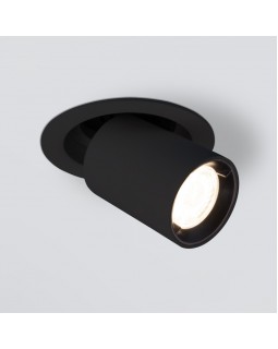 Встраиваемый светильник Elektrostandard 9917 LED 10W 4200K черный матовый