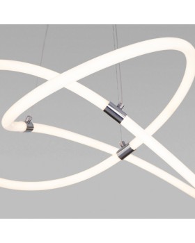 Подвесной светильник Eurosvet 90234/1 хром Smart-foto2