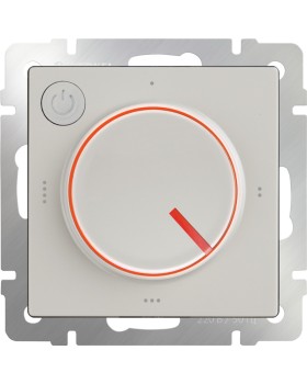 W1151103/ Электроустановочные изделия - Терморегулятор электромеханический для теплого пола (слоновая кость)-foto5