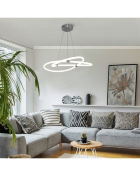 Подвесной светильник Eurosvet 90234/1 хром Smart-foto3