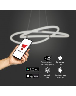 Подвесной светильник Eurosvet 90234/1 хром Smart-foto4