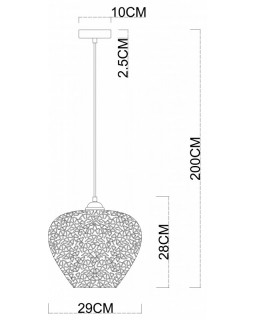 Подвесной светильник Divinare 5004/02 SP-1-foto5