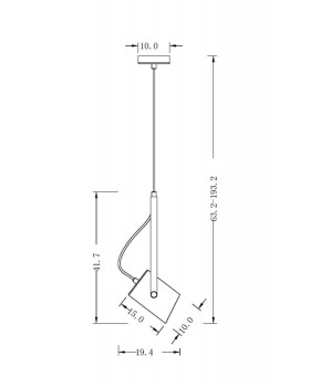 Подвесной светильник Freya FR4004PL-01WB-foto3