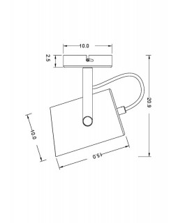 Спот Freya FR4004WL-01WB-foto2