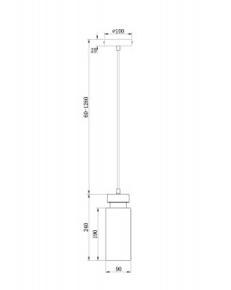 Подвесной светильник Freya FR8011PL-01GB-foto2