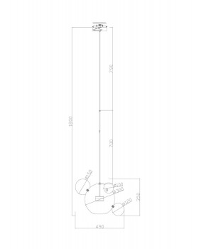 Подвесной светильник Freya FR5128PL-L10BS-foto5