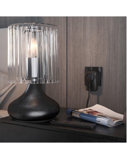 Розетка Elektrostandard 76100/00 Черный матовый-foto5