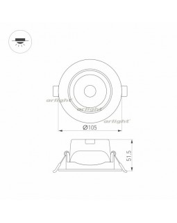 Светильник Downlight Arlight 032311-foto6