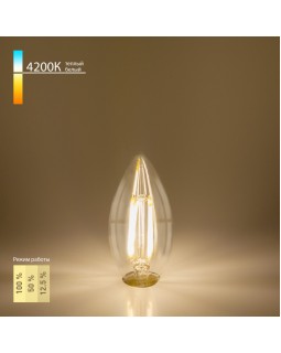 Светодиодная лампа Elektrostandard Dimmable 5W 4200K E14 (C35 прозрачный) (BLE1401)
