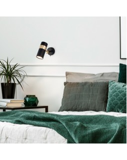 Бра Eurosvet 20096/1 черный/золото-foto3