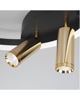 Накладной светильник Eurosvet 90247/3 черный/золото Smart-foto2