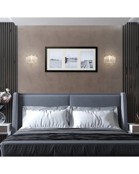 Бра Eurosvet 10121/2 хром/прозрачный хрусталь Strotskis (10105/2)-foto3