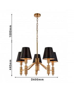 Подвесная люстра Favourite 2933-5P-foto7