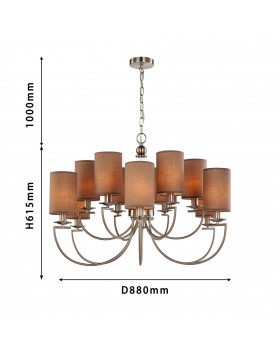 Подвесная люстра Favourite 2934-12P-foto8