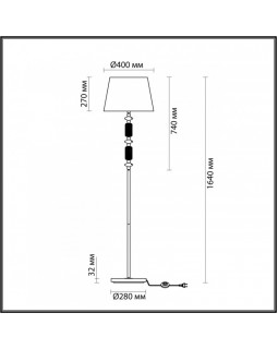 Торшер Odeon Light 4861/1FA-foto2