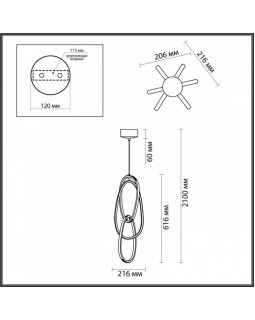 Подвесной светильник Odeon Light 4891/32L-foto2