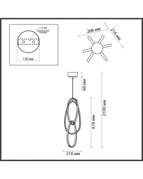 Подвесной светильник Odeon Light 4891/32L-foto2
