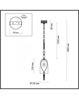 Подвесной светильник Odeon Light 4892/1-foto2