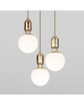 Подвесной светильник Eurosvet 50151/3 золото-foto2