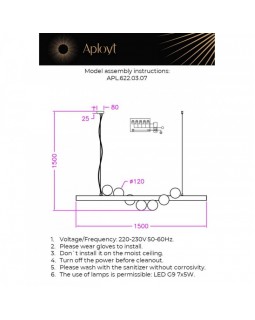 Подвесная люстра APLOYT APL.622.03.07-foto14